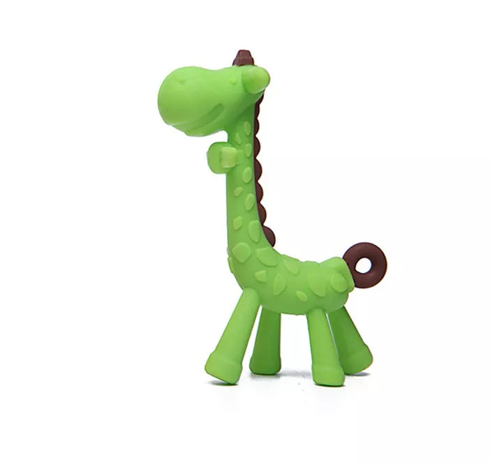 Green Giraffe Teether Toy