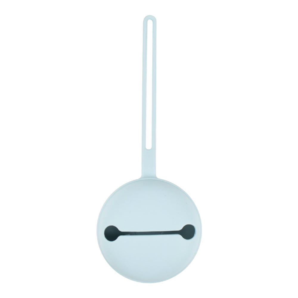 Misty Blue Silicone Pacifier Holder Case