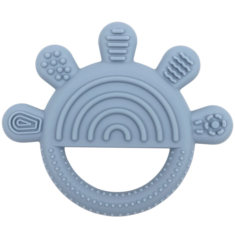 Sky Blue Heavy Duty Teething Ring For Babies