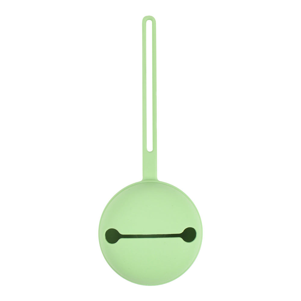 Mint Green Silicone Pacifier Holder Case