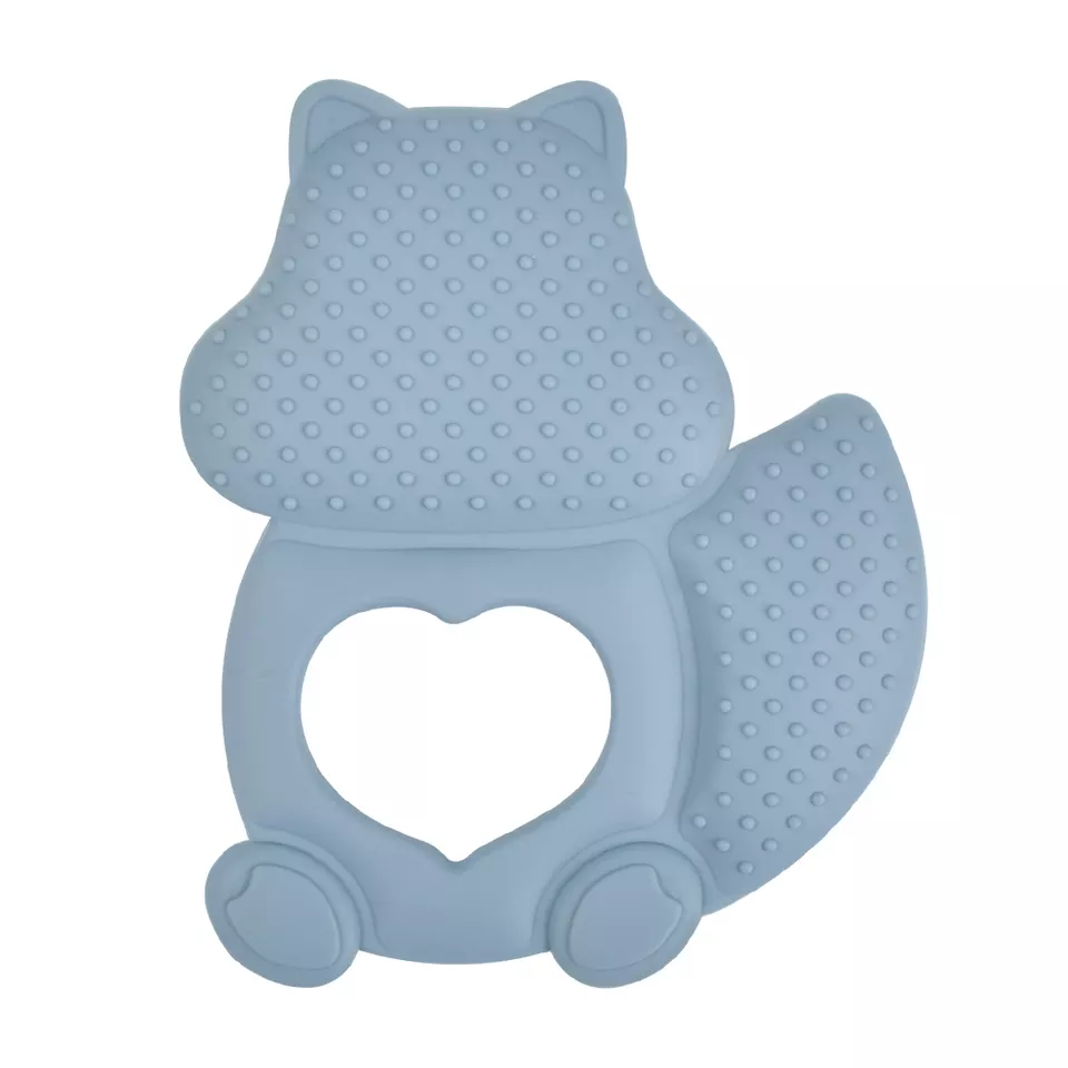 Slate Squirrel Teether For Babies
