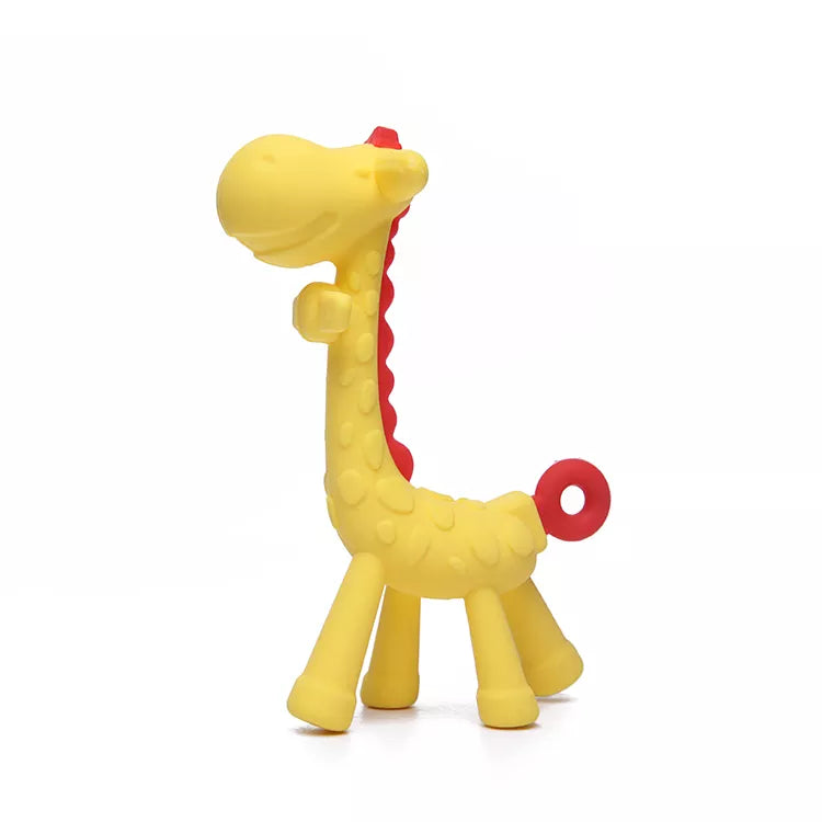 Yellow Giraffe Teether Toy